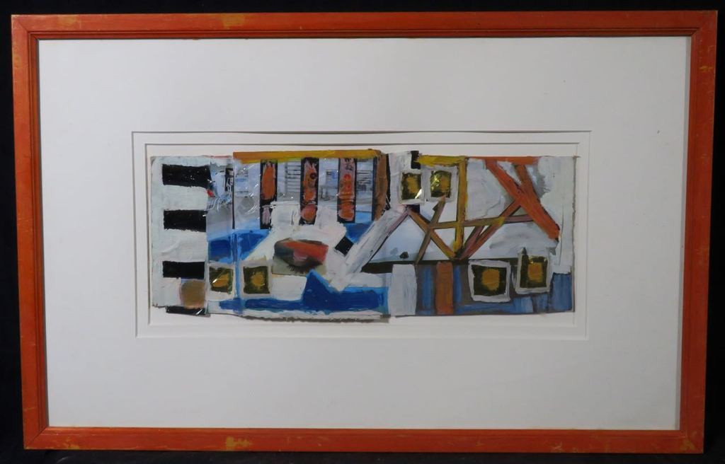 Meertje Kaal: Collage, Het verdwenen dorp - Ingelijst kopen? Bied vanaf 1!