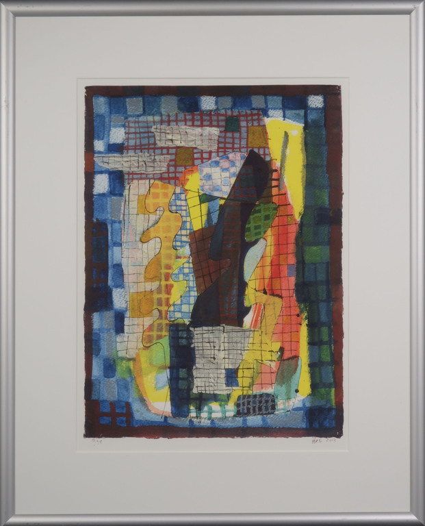 Anna Mes: Giclee, Compositie II - Ingelijst kopen? Bied vanaf 1!