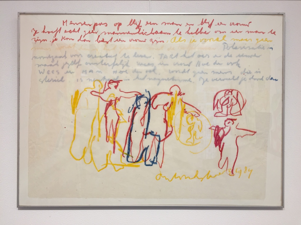 ANTON HEYBOER, speciaal werk ! 1984 verkocht voor € 175!