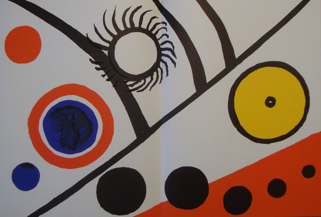 Alexander Calder: mooie originele litho uit 1976 kopen? Bied vanaf 1!
