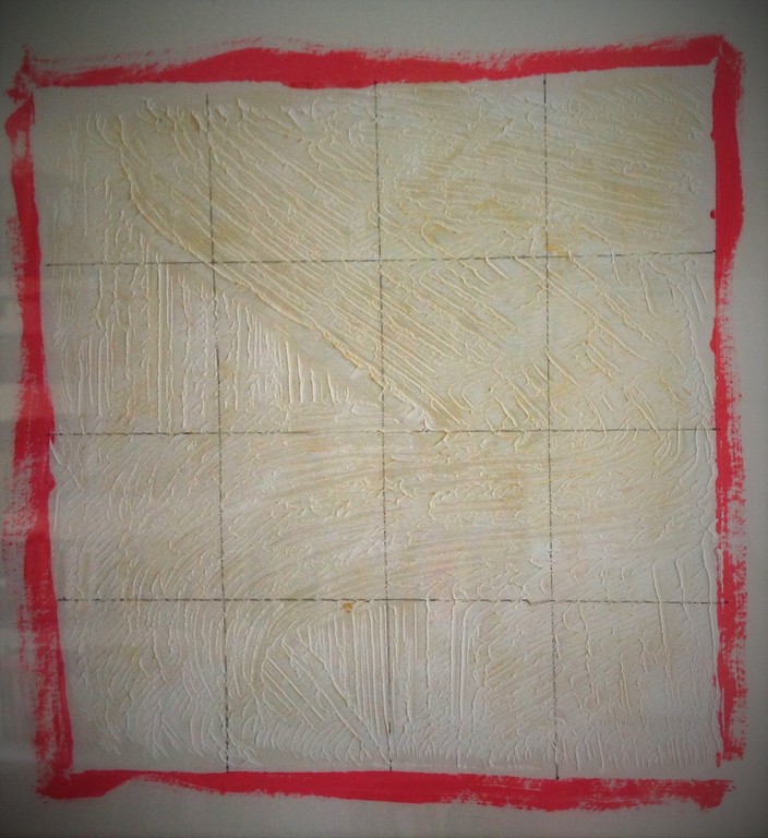 Tomas Rajlich,acryl en potlood op papier, minimal art kopen? Bied vanaf 59!