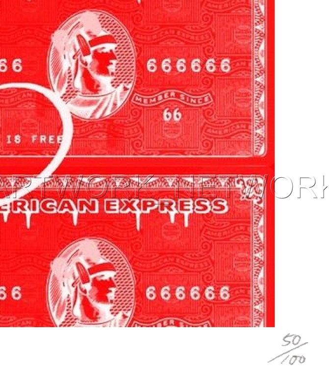 DEATH NYC "Finger Red Mouse" n°50/100 - Signed with COA (Edition Limited 100) kopen? Bied vanaf 1!