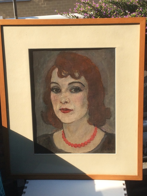 Eric wansart - stilleven - Le collier rouge - 1929 kopen? Bied vanaf 200!