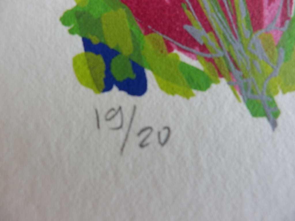 AD van Hassel Zeefdruk  PAARSE TULPEN kopen? Bied vanaf 25!