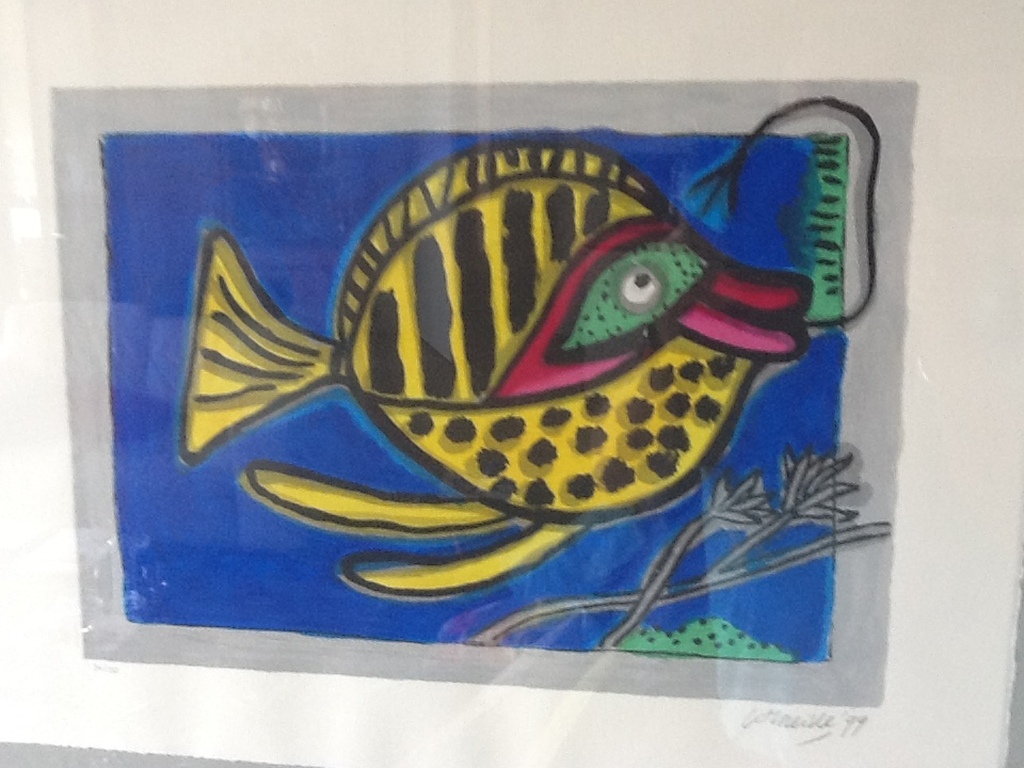 Corneille : Kleurenlitho, handgesigneerd en ingelijst kopen? Bied vanaf 135!