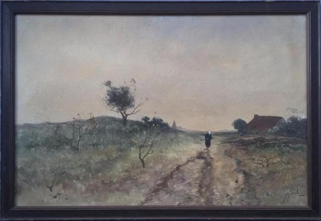 J.H. Doeleman (1848-1913) - Aquarel - gesigneerd kopen? Bied vanaf 75!