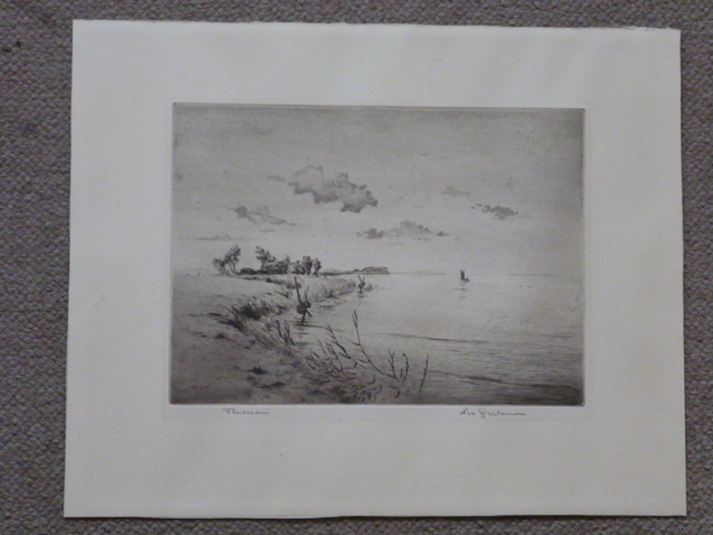 Abe Gerlsma - ets - Fluessen kopen? Bied vanaf 65!