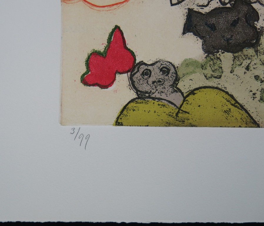 Constant: Ets en Aquatint, Het bondgenootschap tussen Casanova en de moraal kopen? Bied vanaf 1500!