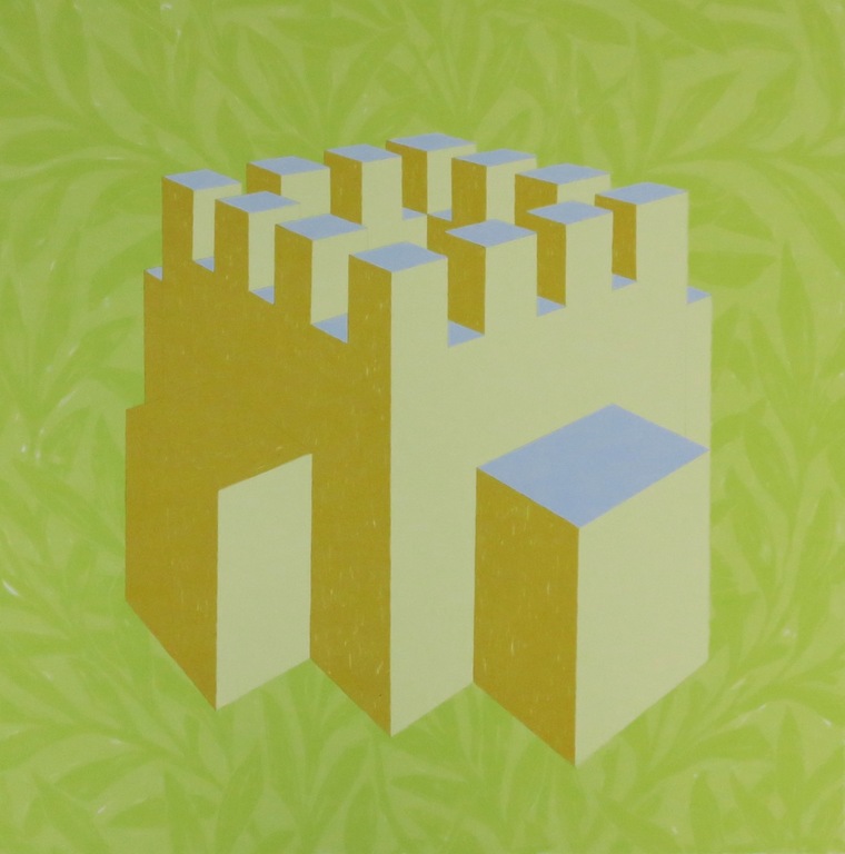 Lot met 16 zeefdrukken van Corrie Kuijs: Zonder titel (fort) kopen? Bied vanaf 1!