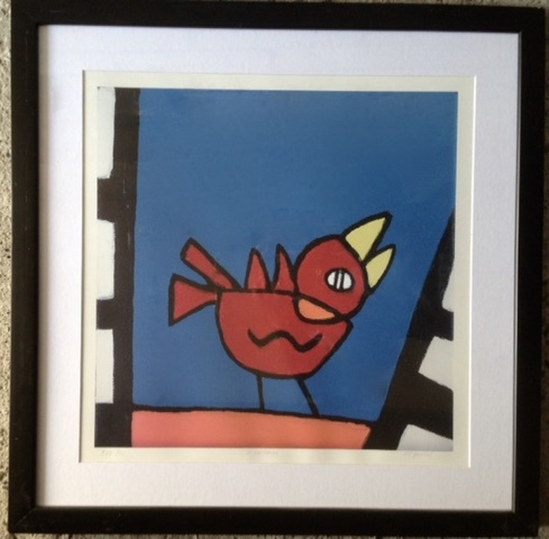 2  Piet Quekel 1954 zeefdrukken - hand gesigneerd en genummerd. kopen? Bied vanaf 30!