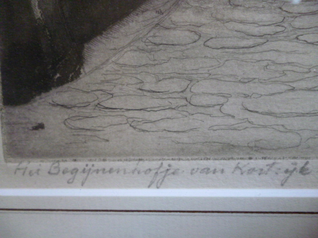 Tjeerd Bottema - kleurenets - Het Begijnenhofje van Kortrijk kopen? Bied vanaf 140!