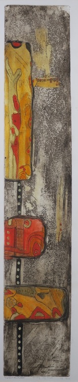 Lidia Verschoor: Ets, Way of life II - Ingelijst kopen? Bied vanaf 1!