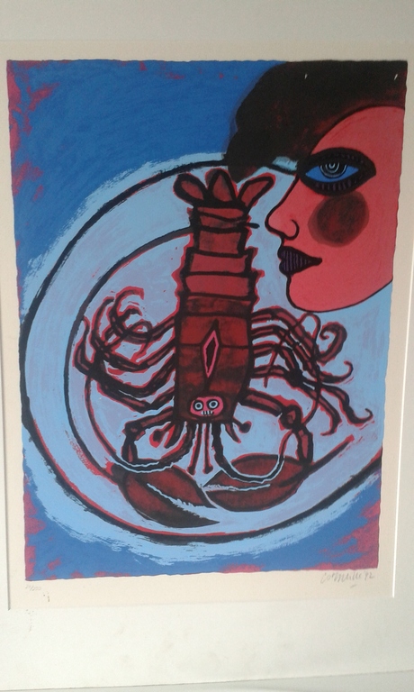 CORNEILLE   1992    HOOFD MET KREEFT      kopen? Bied vanaf 100!