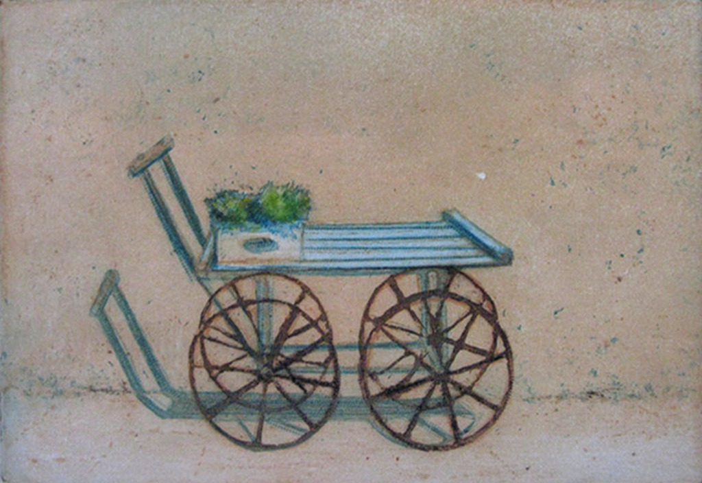 Willy Belinfante - HET KARRETJE - kleurets verkocht voor € 45!