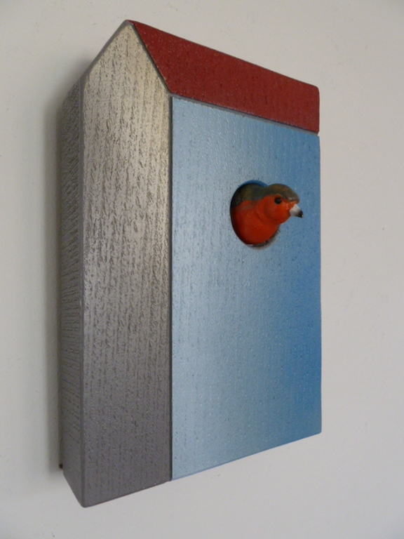 Stenen relief "Vogelhuis"  kopen? Bied vanaf 1!