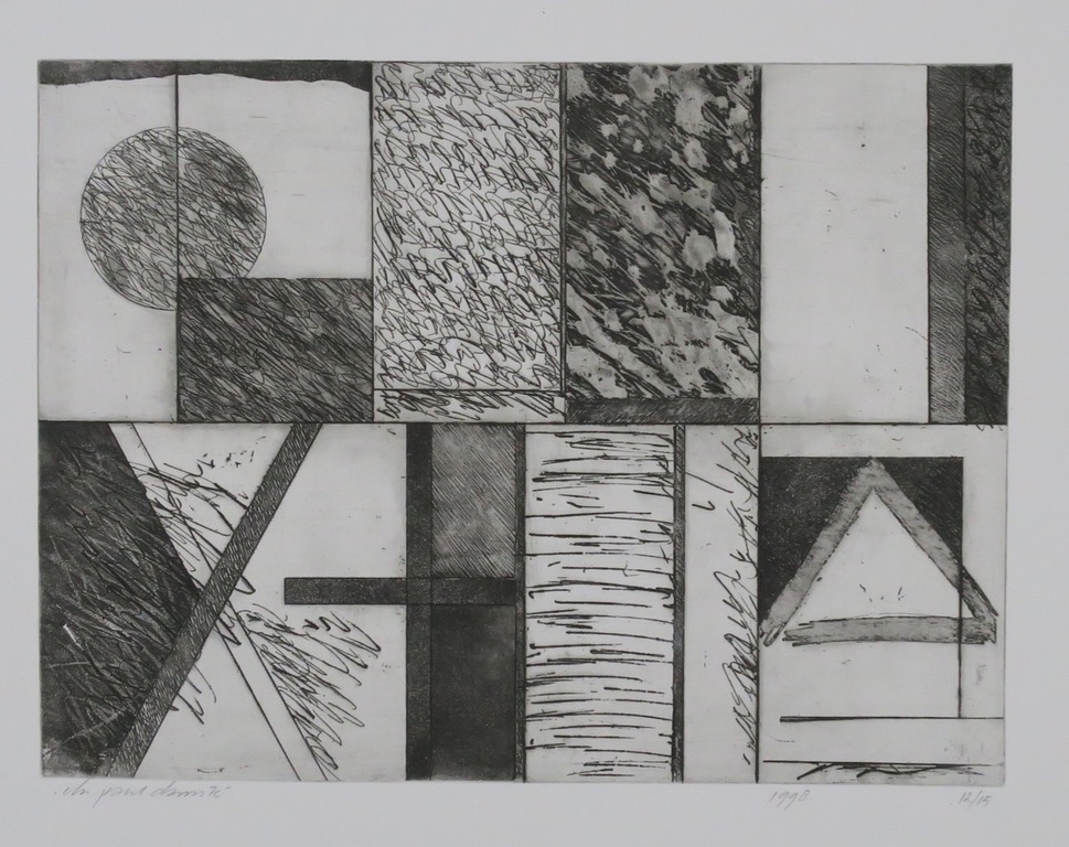 Christiaan Paul Damste: Ets en aquatint, Zonder titel kopen? Bied vanaf 20!