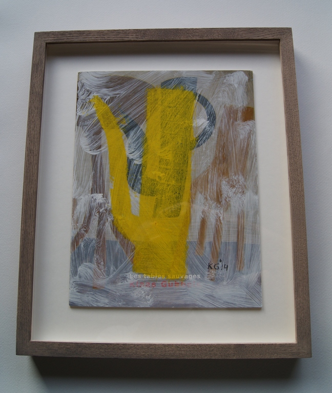 Klaas Gubbels origineel werk op papier 'Gele Kan' - 2014. kopen? Bied vanaf 475!