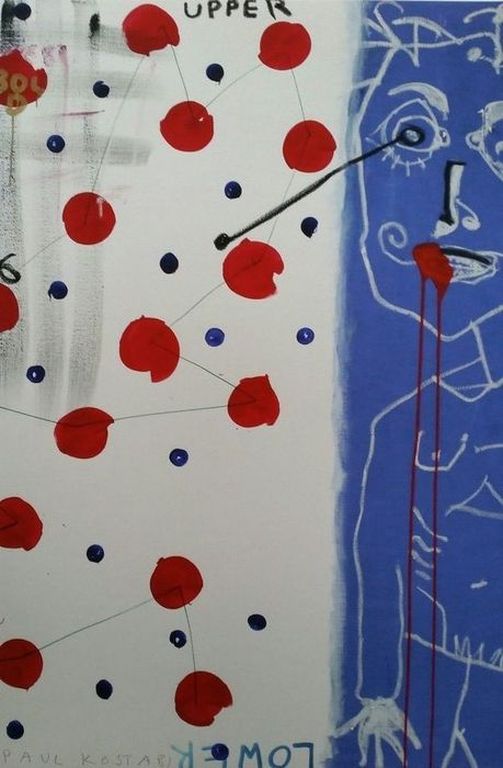 Paul Kostabi. 32 (16 + 16) Glicee 2014. Handgesigneerd/genummerd Oplage 75 expl. kopen? Bied vanaf 87!