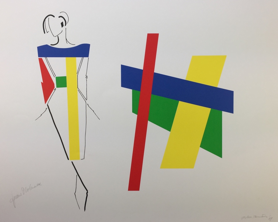 Bob Bonies & Frans Molenaar, zeefdruk, 1989 verkocht voor € 99!