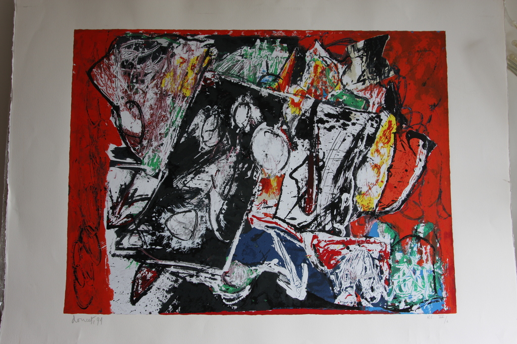 Jacques Doucet, zeefdruk (1991), z.t.  kopen? Bied vanaf 140!