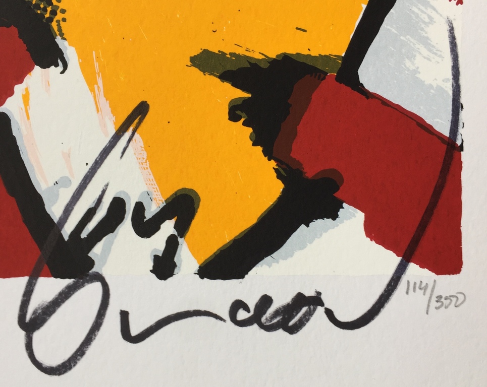 Herman Brood - Originele hand gesigneerde zeefdruk - Moeder met kind kopen? Bied vanaf 1!