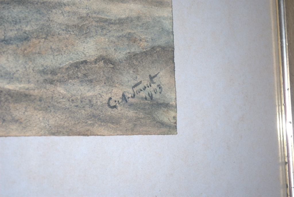 Aquarel uit 1903 - Bergen op Zoomse botter op de Schelde  kopen? Bied vanaf 85!