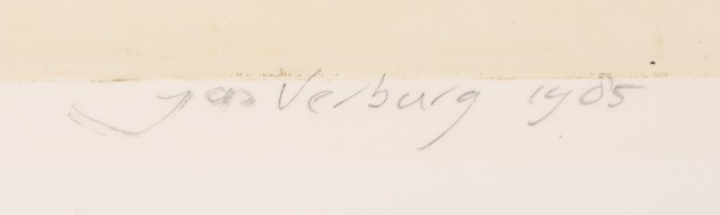 Jan Verburg: Litho, Stilleven kopen? Bied vanaf 1!
