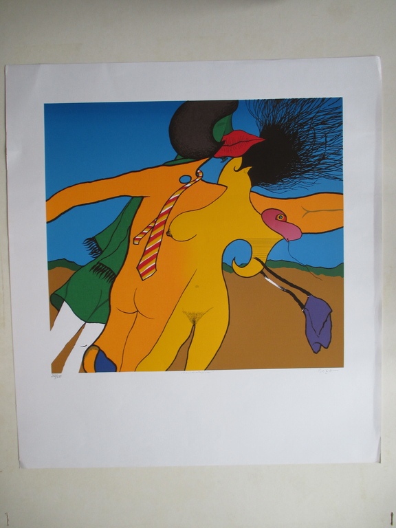 LAATSTE KEER V.A 1 euro!! Jules Bekker, zeefdruk kopen? Bied vanaf 1!