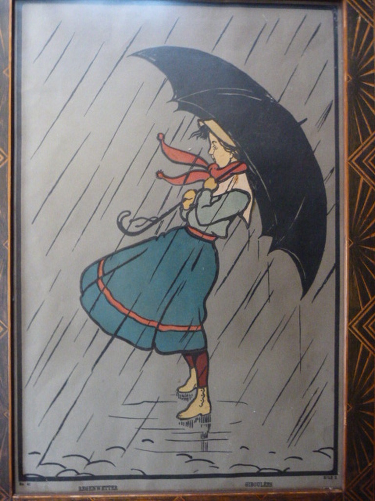 Litho  -  Regenwetter  -  GiboulÃ©es. kopen? Bied vanaf 1!