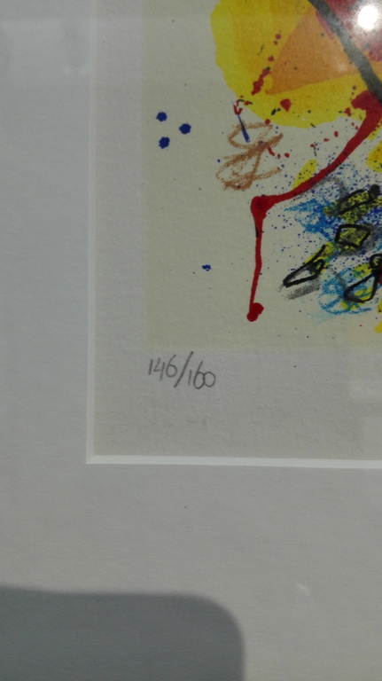 Kees Salentijn, zeefdruk op papier in lijst kopen? Bied vanaf 40!