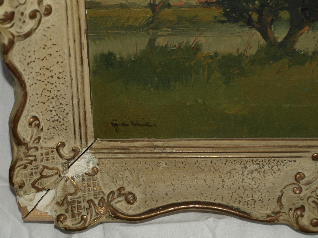 Gijs van Schaik (1905-1952)–Olieverf–Plasgezicht-Gesigneerd & ingelijst–ca 1948  kopen? Bied vanaf 65!