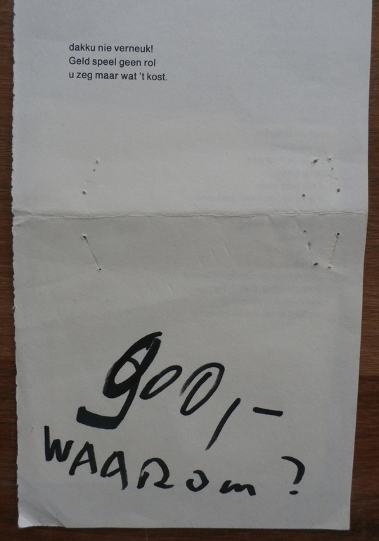 Herman Brood - tekst/gekopieerde tekening/handgeschreven tekst kopen? Bied vanaf 1!