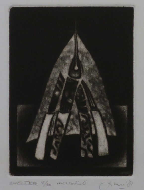Rob Figee: Mezzotint, Shelter kopen? Bied vanaf 20!
