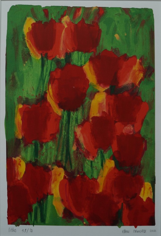 Ellen Meuwese - gesigneerde litho - 2008 kopen? Bied vanaf 30!