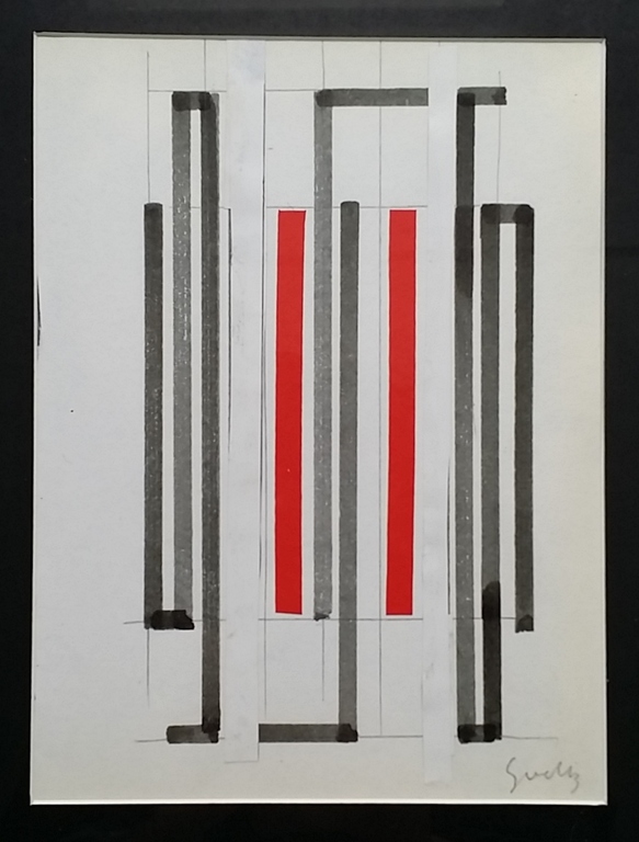 Siep van den BERG - collage op papier - gesigneerd kopen? Bied vanaf 125!