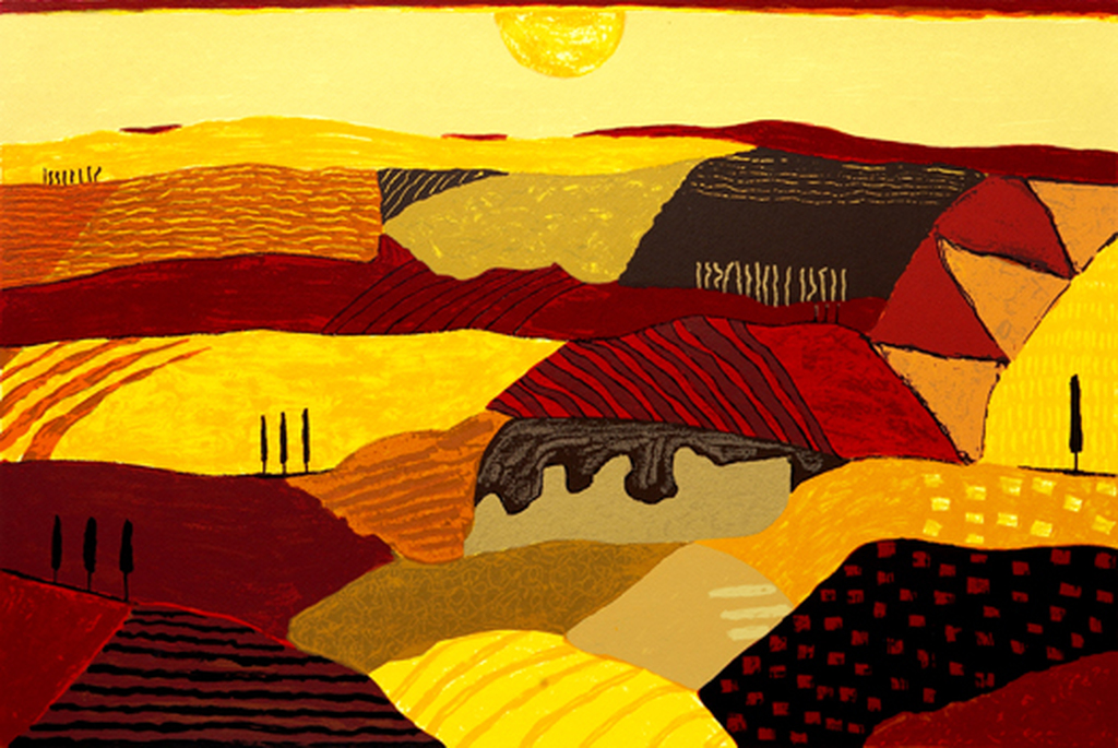 Ronald Boonacker, Gemsbokvlakte, Zuid Afrika, Zeefdruk kopen? Bied vanaf 1!