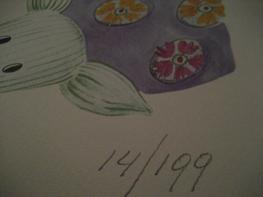 Zeefdruk Armadillo gesigneerd kopen? Bied vanaf 20!