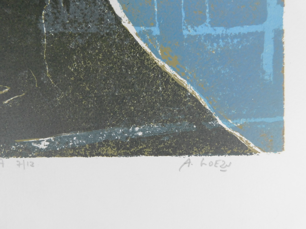 Andre Goezu - kleurenlitho - Les Tuileries kopen? Bied vanaf 30!