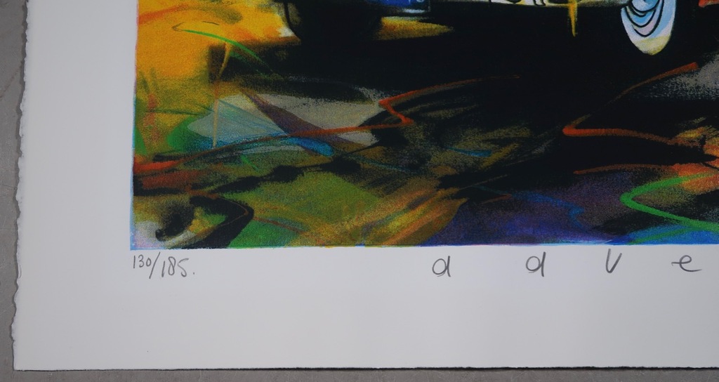 Ad Verstijnen: Zeefdruk, Cadillac  kopen? Bied vanaf 50!