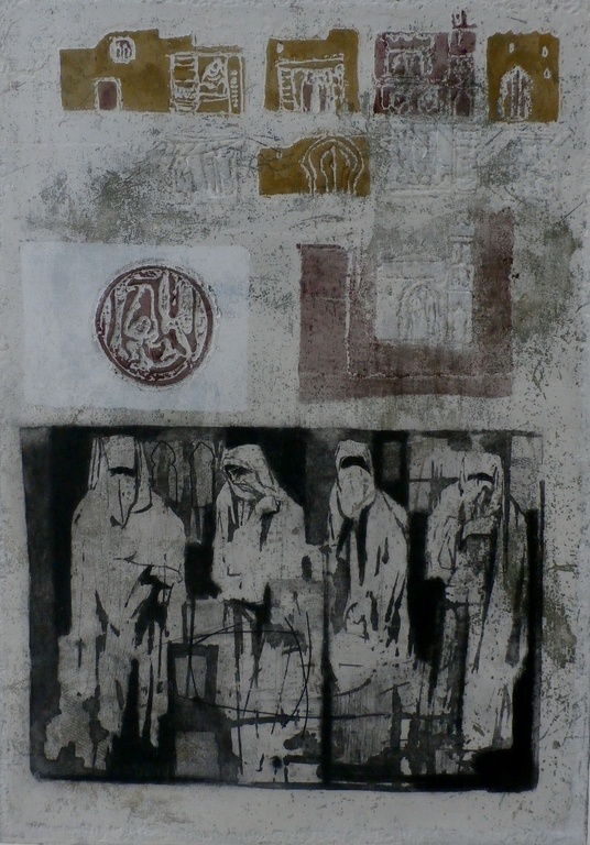 Ru van Rossem - Ets: Kasbah II verkocht voor € 125!