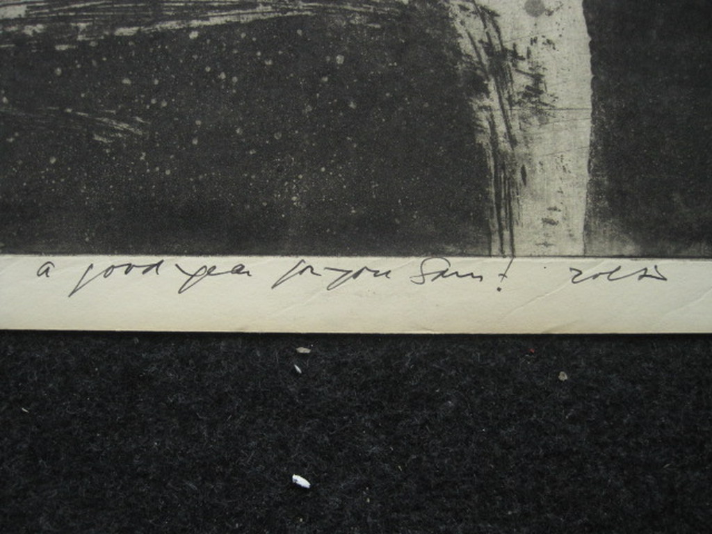 Zoltin Peeter (1942-) grote ETS eigen druk gesigneerd 1963 zeldzaam vroeg werk ! kopen? Bied vanaf 1!