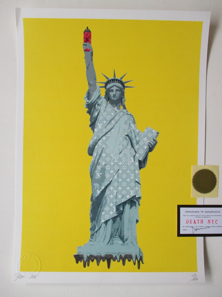 Yellow Statue of Liberty kopen? Bied vanaf 1!