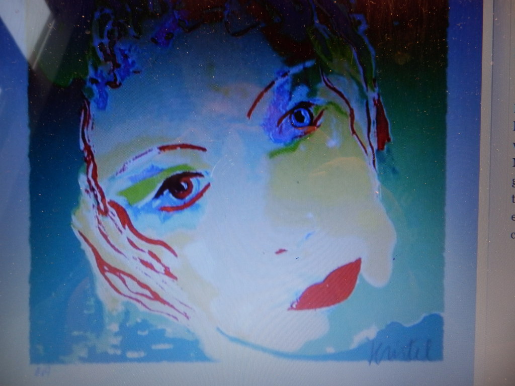 SYLVIA KRISTEL  KLEURENLITHO  FACE kopen? Bied vanaf 40!