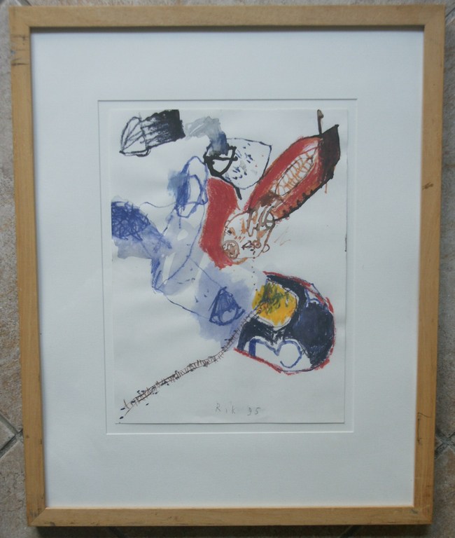 Rik van Iersel - originele tekening - 1995 verkocht voor € 125!