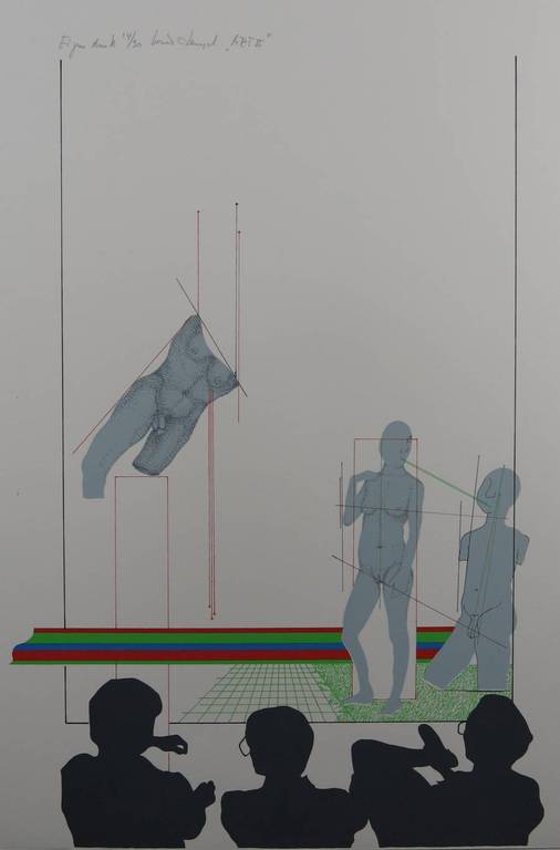 Louis Tangel: Zeefdruk, Art II kopen? Bied vanaf 20!