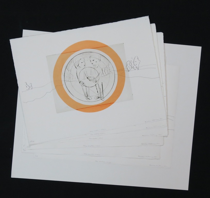 Lot met 7 grafische werken van Rinke Nijburg: Litho en ets, The snake's view kopen? Bied vanaf 1!