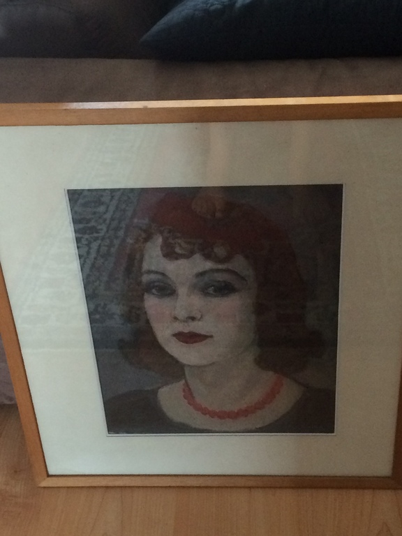 Eric wansart - stilleven - Le collier rouge - 1929 kopen? Bied vanaf 200!