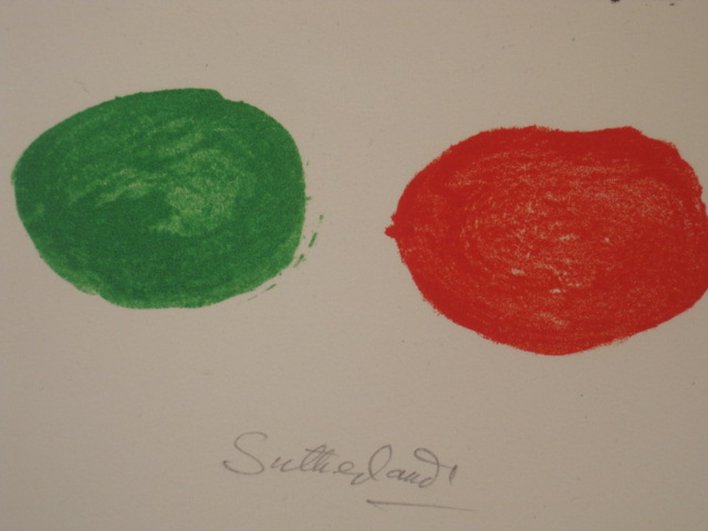 UK 1971 Surrealist litho "Rock Form" Graham Sutherland 1903-1980 gesigneerd kopen? Bied vanaf 1!