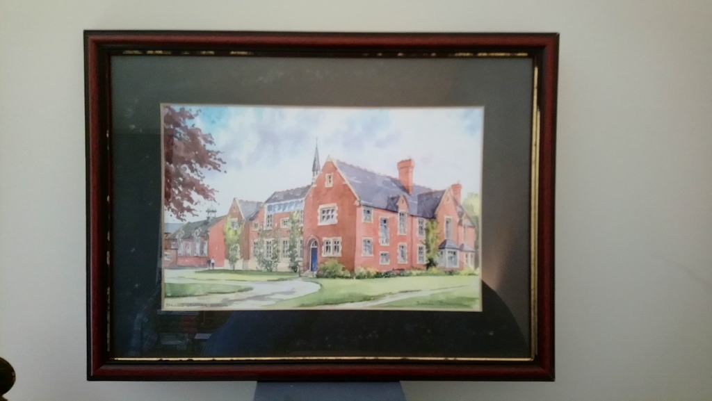 SARIA BRAMMA; aquarel; SPALDING GRAMMAR SCHOOL kopen? Bied vanaf 1!