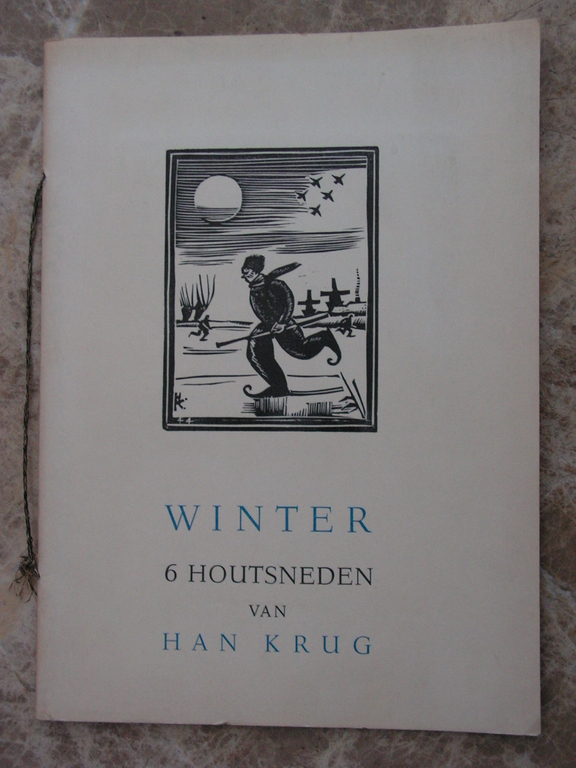 Han Krug (1890-1977) - 6 houtsneden - Winter - ed, 100 verkocht voor € 60!